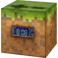 RELOJ DESPERTADOR BLOQUES Y MÚSICA MINECRAFT PALADONE