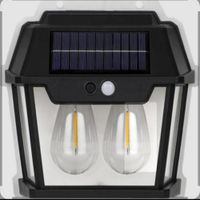 Lámpara de Pared Solar Vintage Lux  Sensor de Movimiento 28W