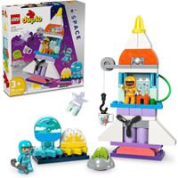 LEGO DUPLO NAVE ESPACIAL DE AVENTURA 3 EN 1, JUGUETE EDUCATIVO PARA NIÑOS