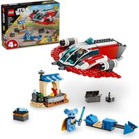 LEGO STAR WARS JÓVENES JEDI HALCÓN CARMESÍ SET DE INICIACIÓN PARA NIÑOS