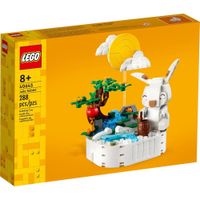 LEGO CONEJO DE JADE SET DE CONSTRUCCIÓN DIVERTIDO PARA NIÑOS Y EXHIBICIÓN