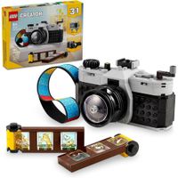 LEGO CREATOR 3 EN 1 CÁMARA RETRO, SE TRANSFORMA EN VIDEOCÁMARA Y TELEVISOR