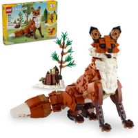 LEGO CREATOR 3 EN 1 ANIMALES DEL BOSQUE: ZORRO, BÚHO O ARDILLA