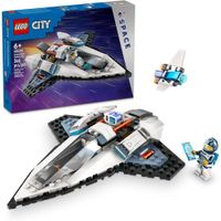 LEGO CITY NAVE ESPACIAL INTERESTELAR CON DRON Y ASTRONAUTA PARA NIÑOS