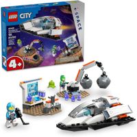 LEGO CITY NAVE ESPACIAL Y DESCUBRIMIENTO DE ASTEROIDES, SET PARA NIÑOS