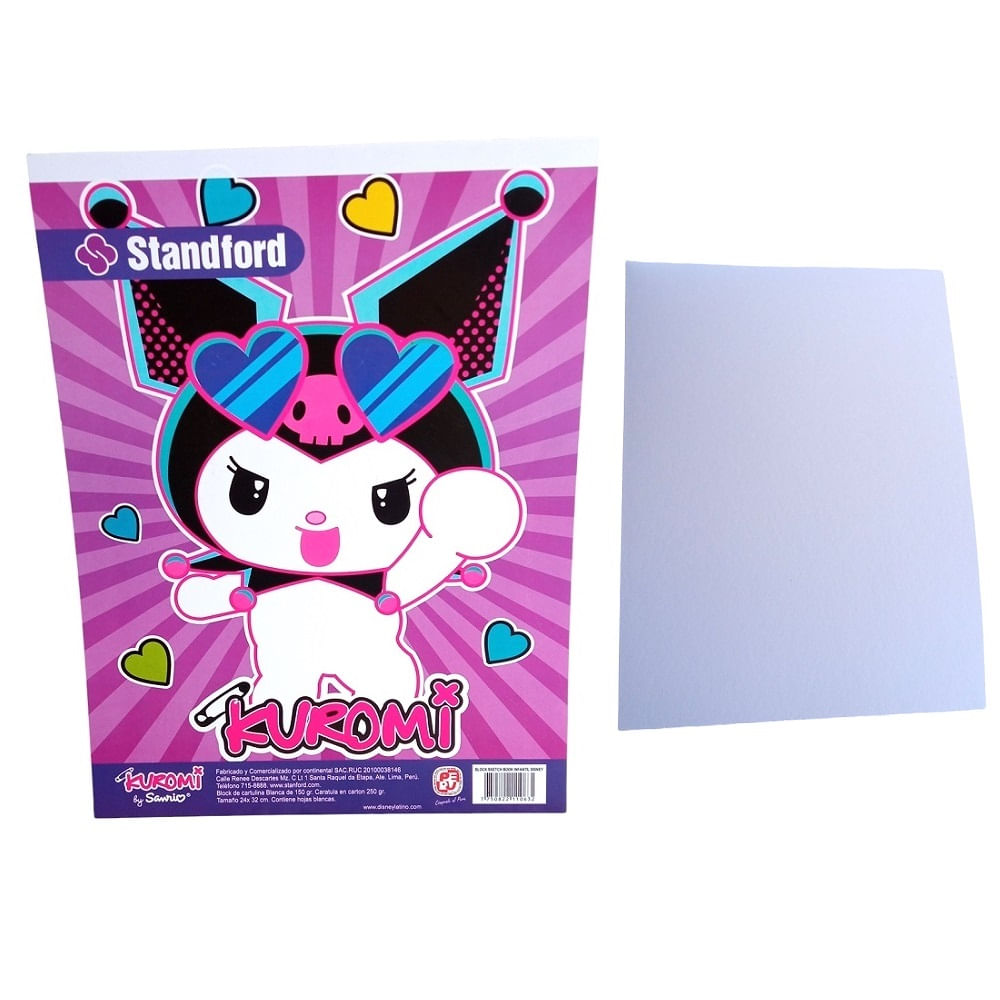 Cuaderno para dibujar Papel blanco de 20 hojas