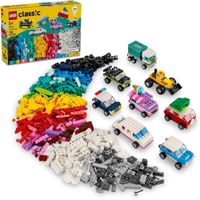 LEGO CLASSIC VEHÍCULOS CREATIVOS SET DE CONSTRUCCIÓN COLORIDO Y DIVERTIDO