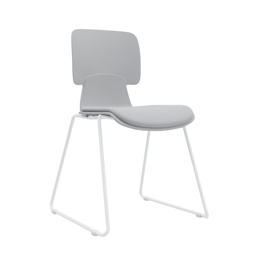 Silla Fija Moni Trineo Moni Gris Ofideas