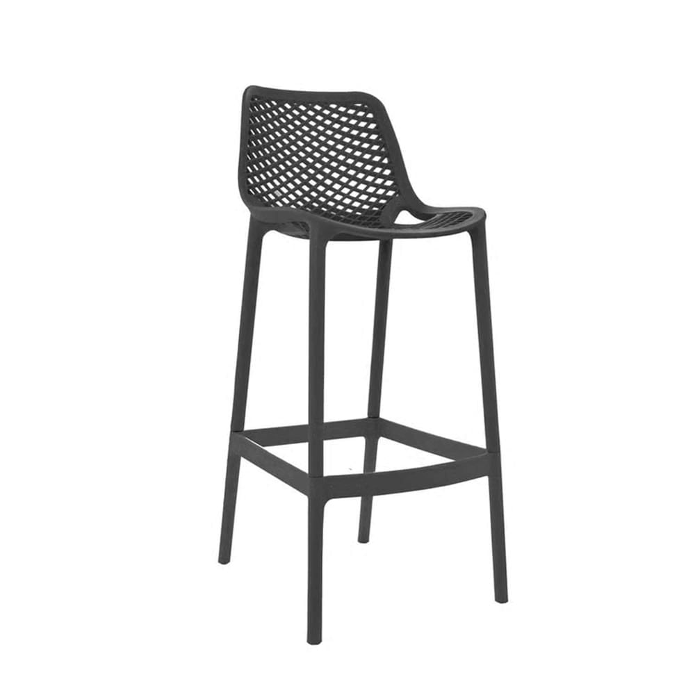 Silla Para Bar Fija Berlin Negro Ofideas