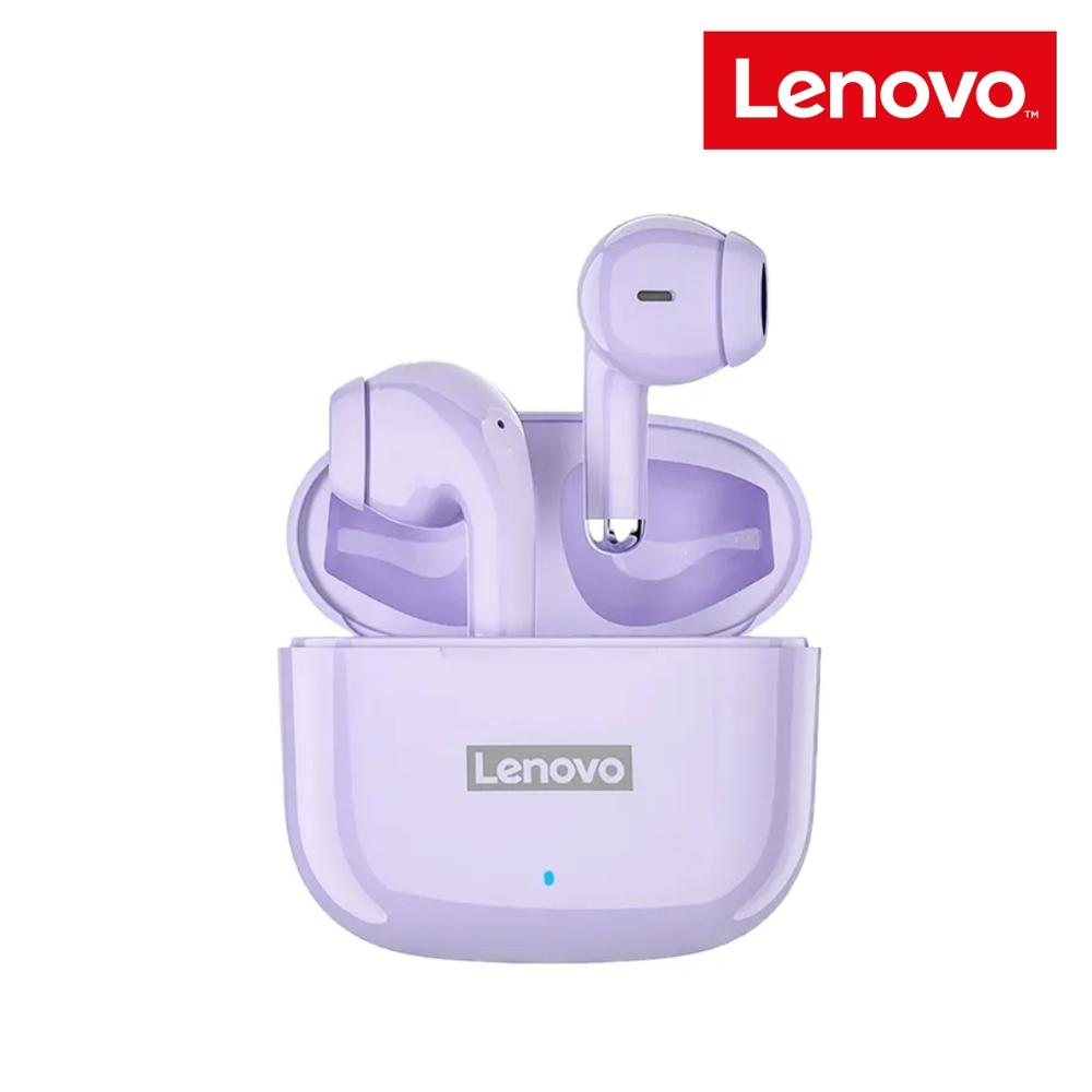 Audífonos Inalámbricos Bluetooth Lenovo LP40 PRO 30 Horas Púrpura