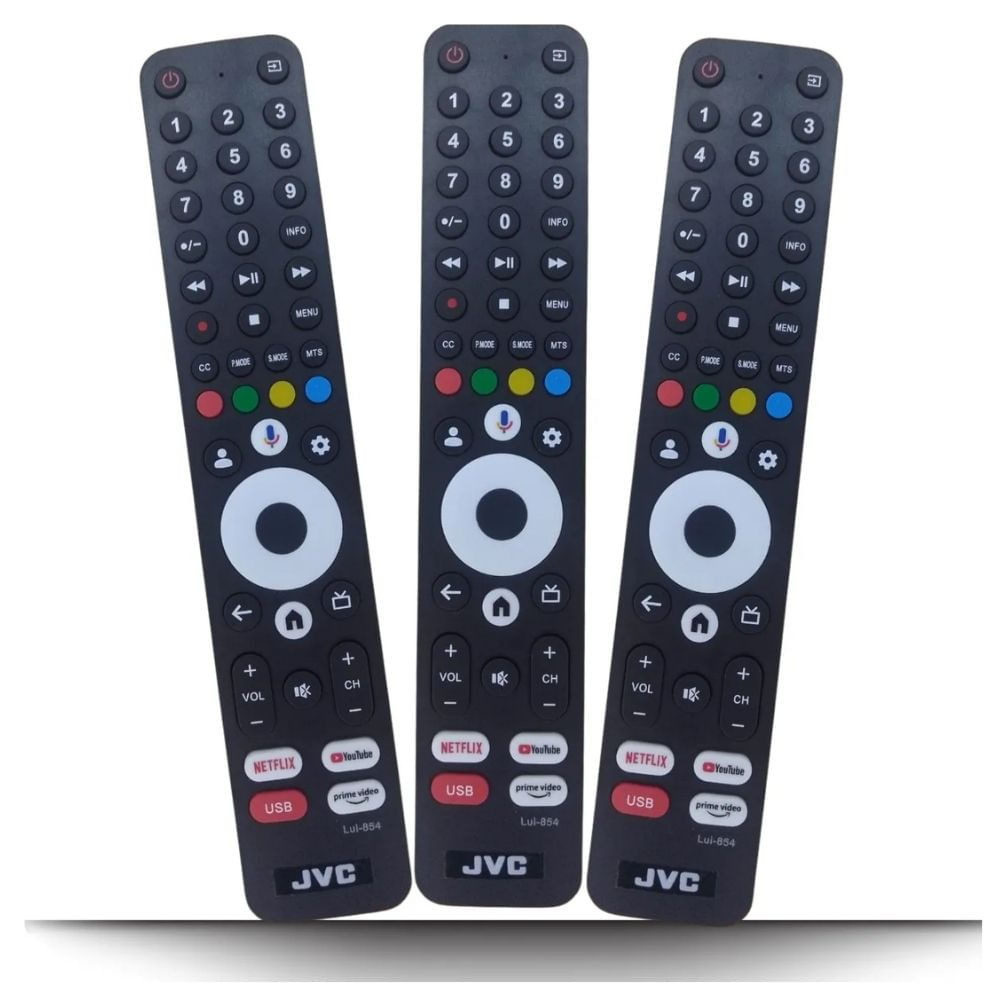 Control remoto compatible para JVC Smart TV Android 4K RM-C3485