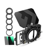 Kit Profesional Matte Box Con Filtro ND4 ND32 KF Concept SKU.2182