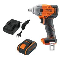 Llave de Impacto 20V - 1 Bateria 4Ah - Cargador Truper 103252-103009-12336