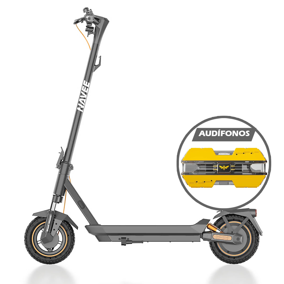 Scooter Eléctrico Navee GT3 Pro - Suspensión Avanzada