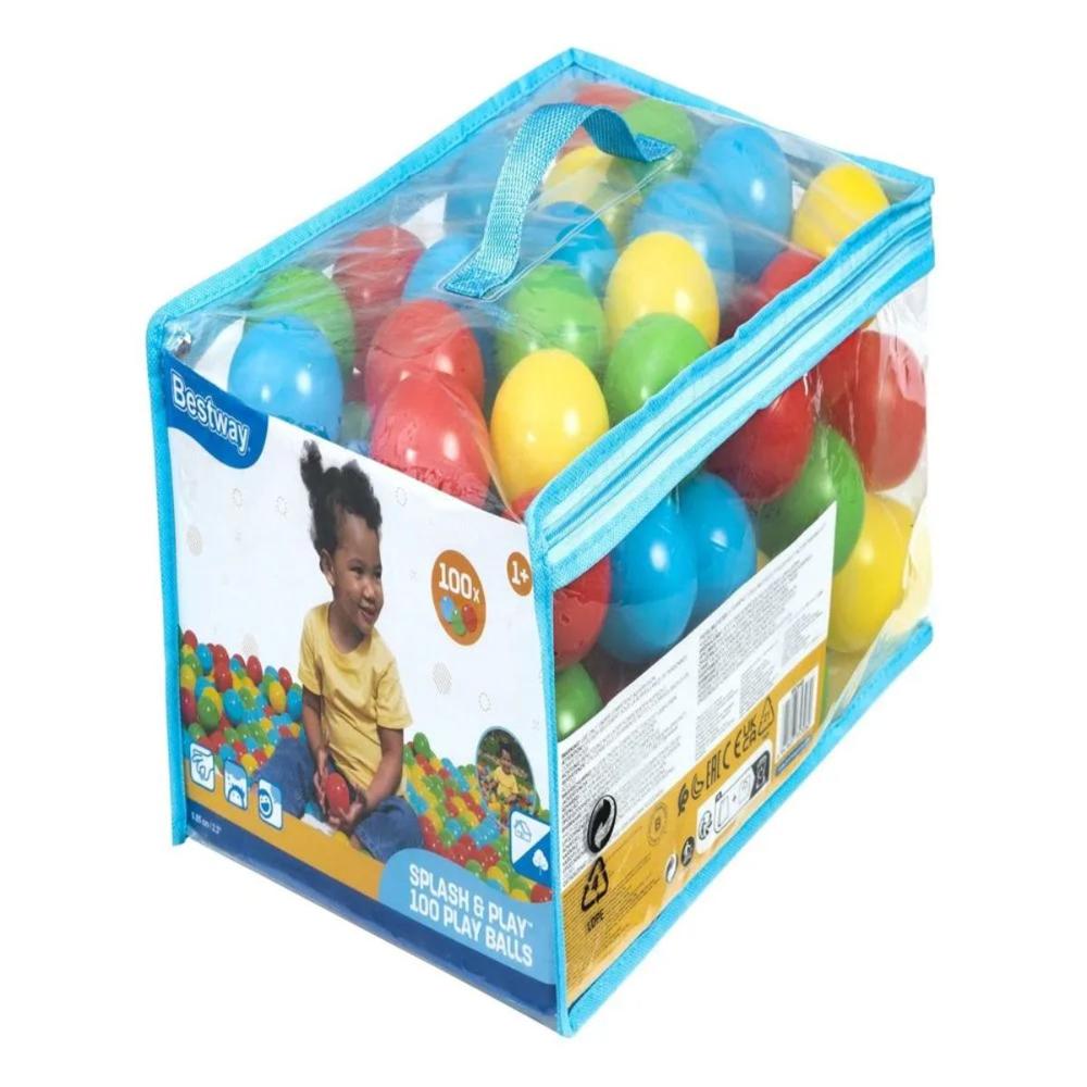 Bolsa Bestway De 100 Pelotas 5.85 Cm