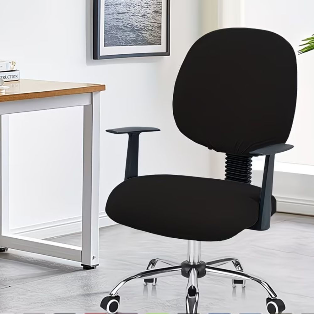 FUNDA PARA SILLA DE COMPUTADORA 2 CUERPOS