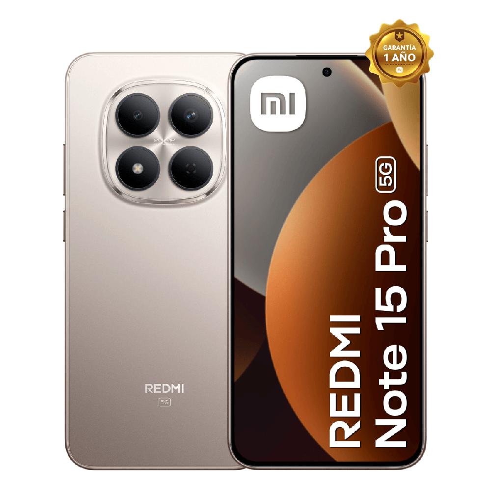 Celular Xiaomi Redmi Note 15 Pro 5G 256GB RAM 8GB ROM - Titanium