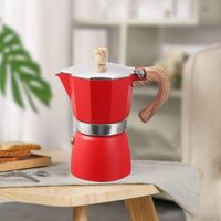 Moka italiana vintage roja 600 ml