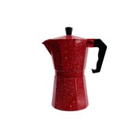 cafetera moka granito 9 tz rojo
