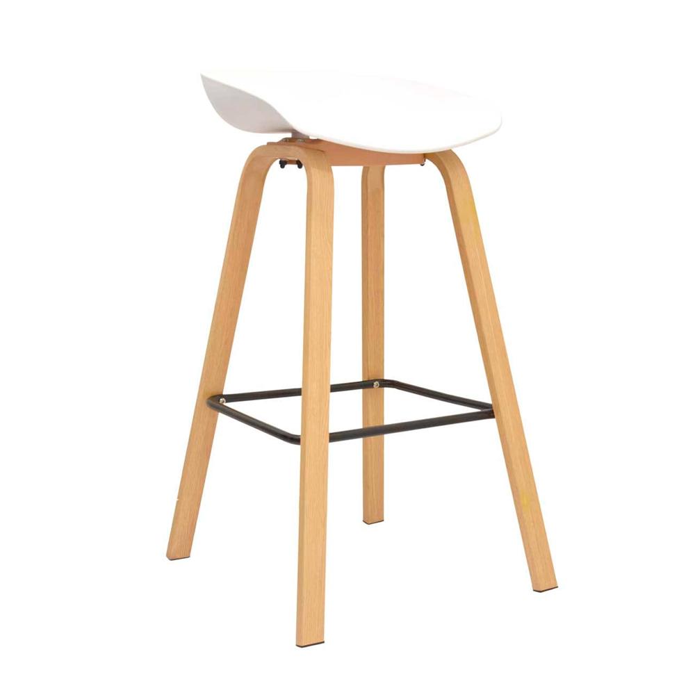 Banco Para Bar Misuri Blanco Ofideas