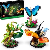 LEGO IDEAS COLECCIÓN INSECTOS CON MARIPOSA ESCARABAJO Y MANTIS