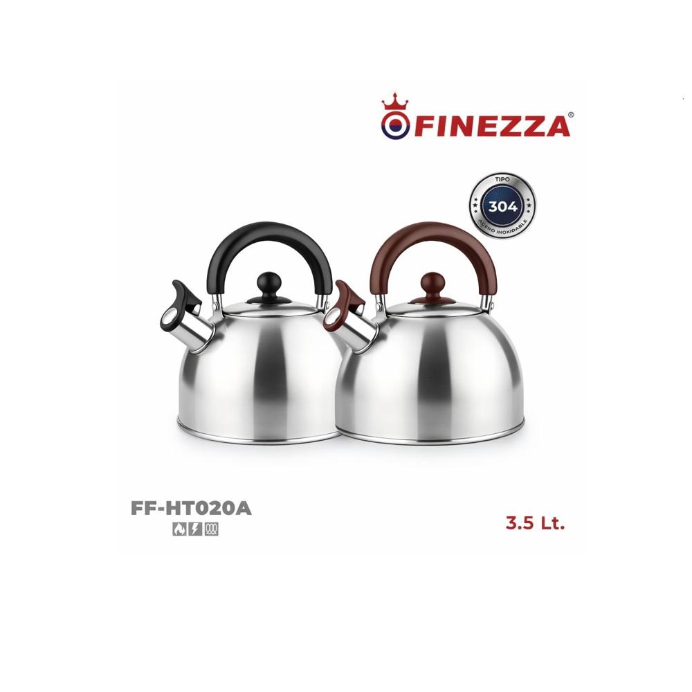 Tetera Finezza 3.5 Litros de Acero Inoxidable 304
