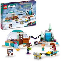 LEGO FRIENDS AVENTURA NAVIDEÑA EN EL IGLÚ CON 3 MUÑECAS Y 2 PERROS