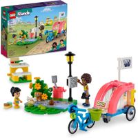 LEGO FRIENDS BICICLETA DE RESCATE DE PERROS SET CON MINIMUÑECAS Y CACHORRO
