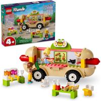 LEGO FRIENDS CAMIÓN DE COMIDA DE PERRITOS CALIENTES JUGUETE DE ROL PARA NIÑOS