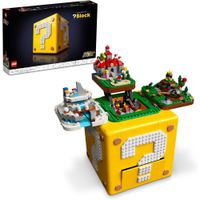 LEGO SUPER MARIO SET CON BLOQUES DE INTERROGACIÓN 4 NIVELES Y MINIFIGURAS