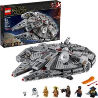 LEGO STAR WARS HALCÓN MILENARIO NAVE ESPACIAL CON MINIFIGURAS COLECCIONABLE
