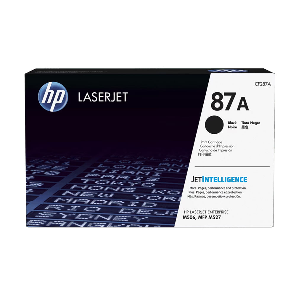 Cartucho de tóner HP 87A - negro - original - LaserJet - capacidad alta