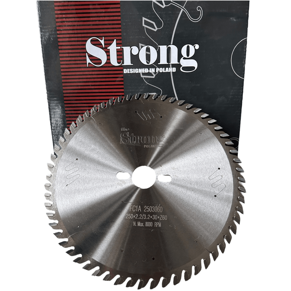 Disco Diamantado para Madera The Strong Poland 10 Pulgadas x 60 Dientes Disco Diamantado para Madera The Strong Poland 10 Pulgadas x 60 Dientes