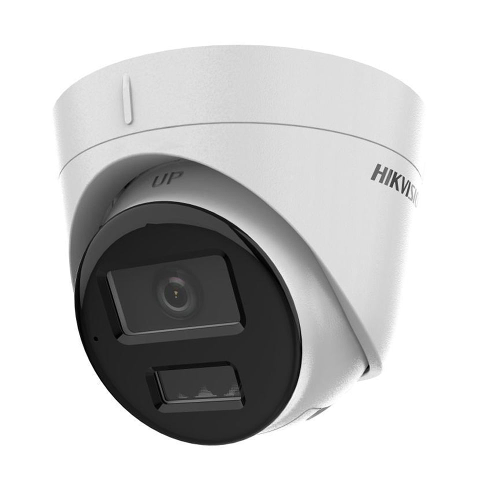 Cámara de red Hikvision 4MP tipo bala fija con micrófono integrado y exterior