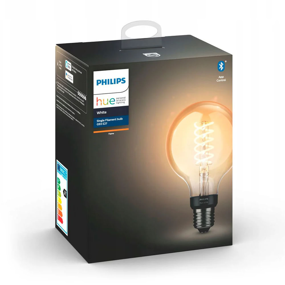 Bombilla LED Philips Hue G93 E27 7 W luz blanca tenue