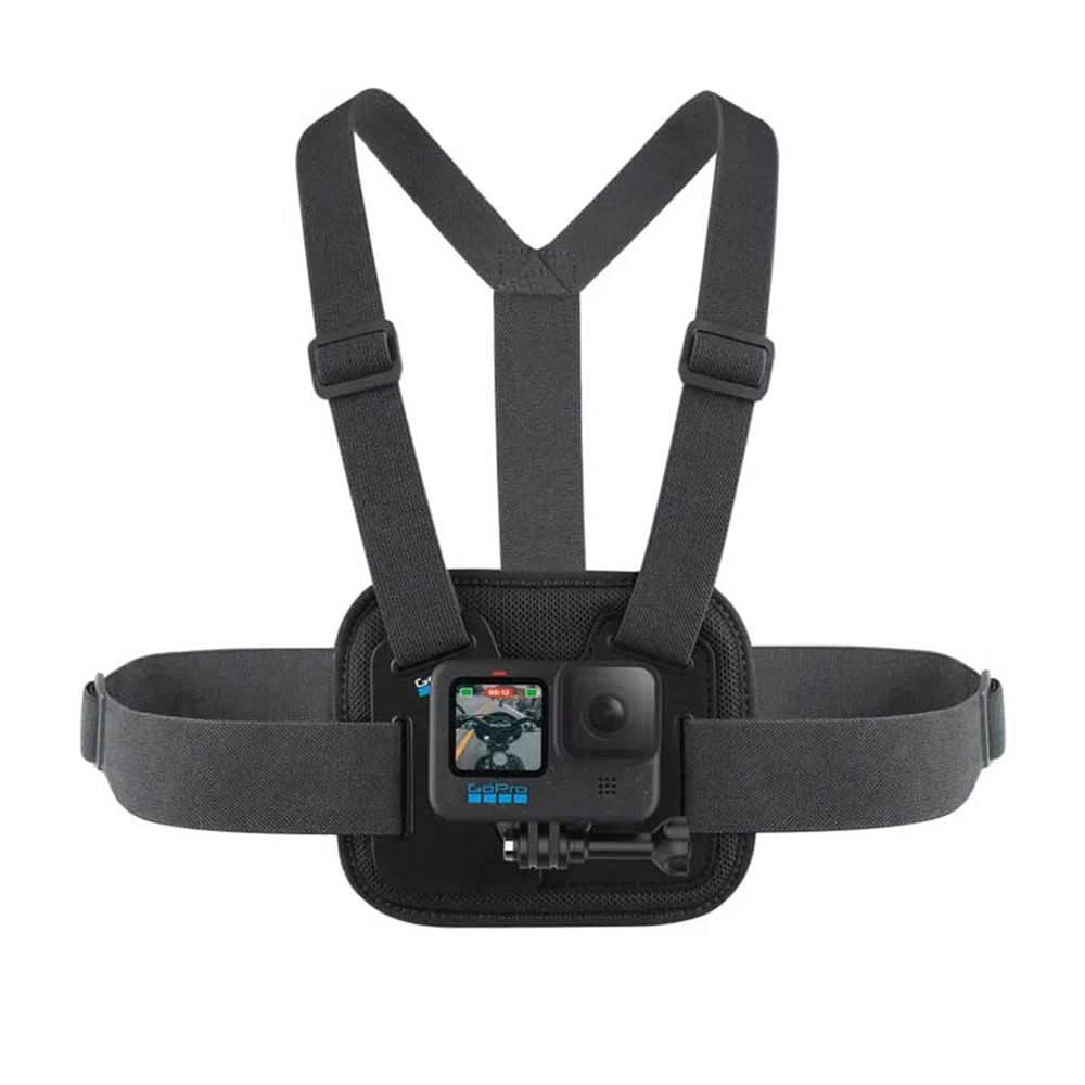 Arnés de pecho GoPro Chesty material resistente al agua y al impacto