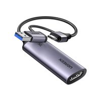 Capturadora De Video Ugreen Hdmi A Usb 3.0 2K 30Hz Cm629-15389