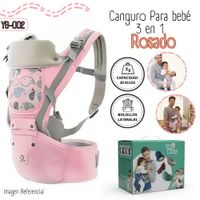 Canguro Ergonomico Para Bebés -Rosado YB-002