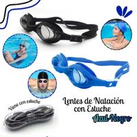 Lentes de Natación con Estuche-NA