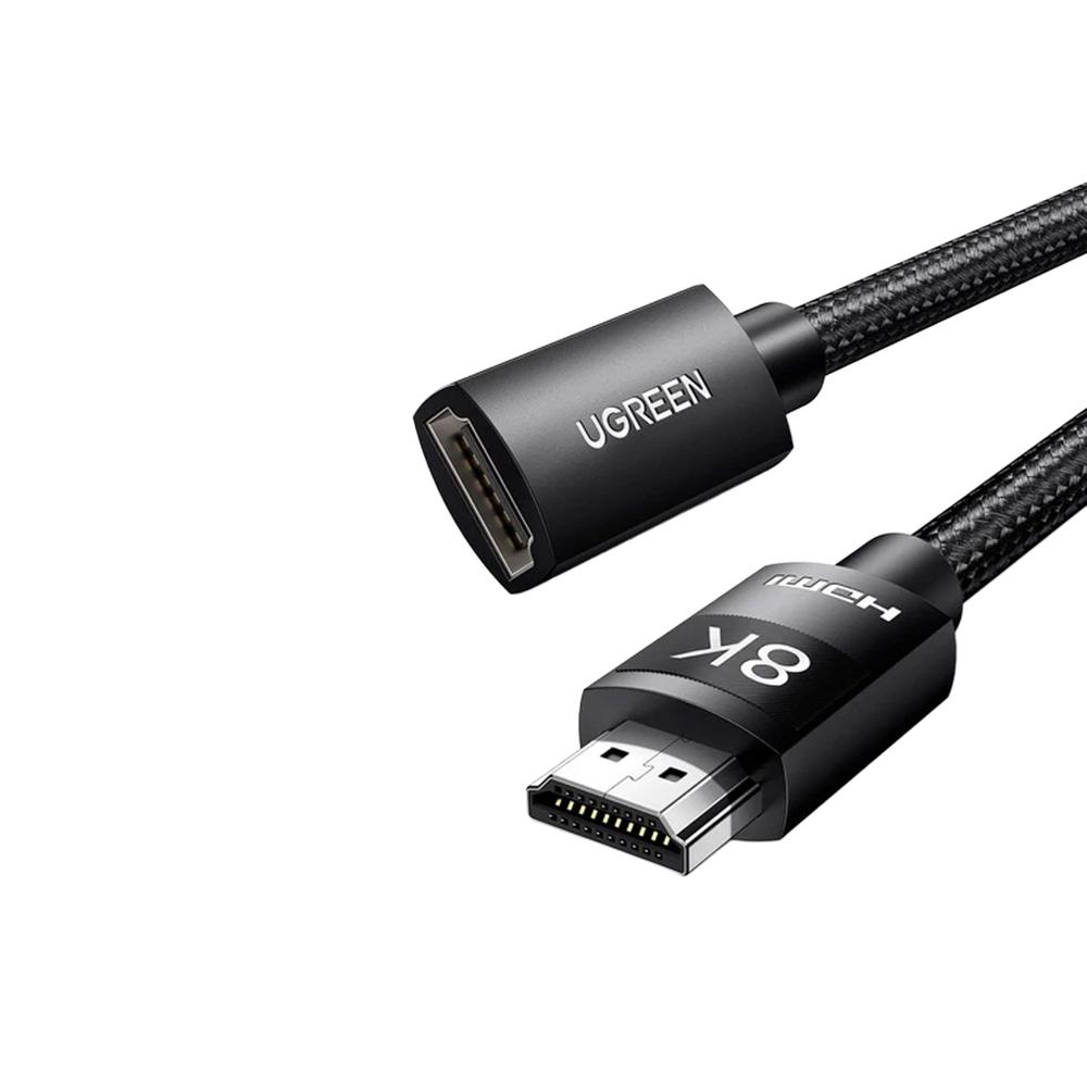 Cable Extension Hdmi Ugreen Macho A Hembra 1M 8k Negro 40447