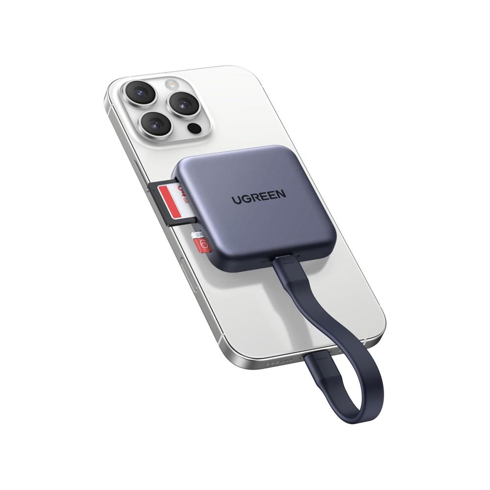 Lector De Tarjetas Ugreen Magnético 3 En 1 Usb-C Cm898-65095