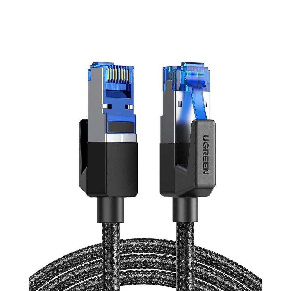 Cable Ugreen Cat8 40Gbps Blindado Trenzado 2M 80431