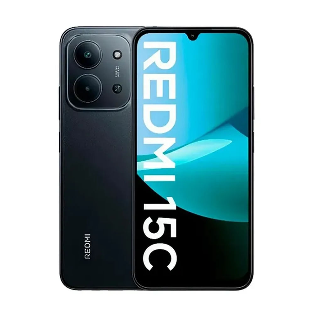 Celular XIAOMI Redmi 15C 256GB 8GB Negro
