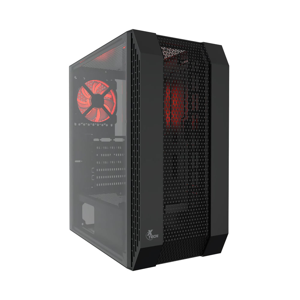 Tower Xtech XT-GMR3 ATX/MicroATX con ventana de acrílico lateral color negro