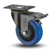 GARRUCHA FRENO AZUL 63MM CARGA 60KG