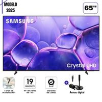 TELEVISOR SAMSUNG 65'' UN65U8000F CRYSTAL UHD SMART TV 2025 + ANTENA DIGITAL