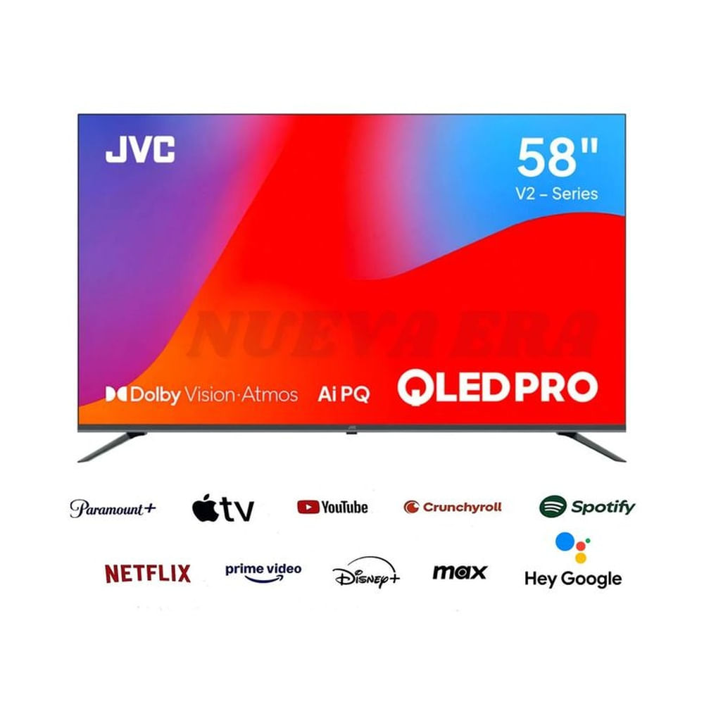 TELEVISOR JVC 58 LT-58KM858 QLED PRO 4K GOOGLE TV