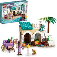 LEGO DISNEY WISH ASHA EN LA CIUDAD DE LAS ROSAS SET DE CONSTRUCCIÓN