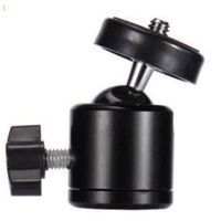 Mini rótula 360 para aro de luz o trípodes de metal