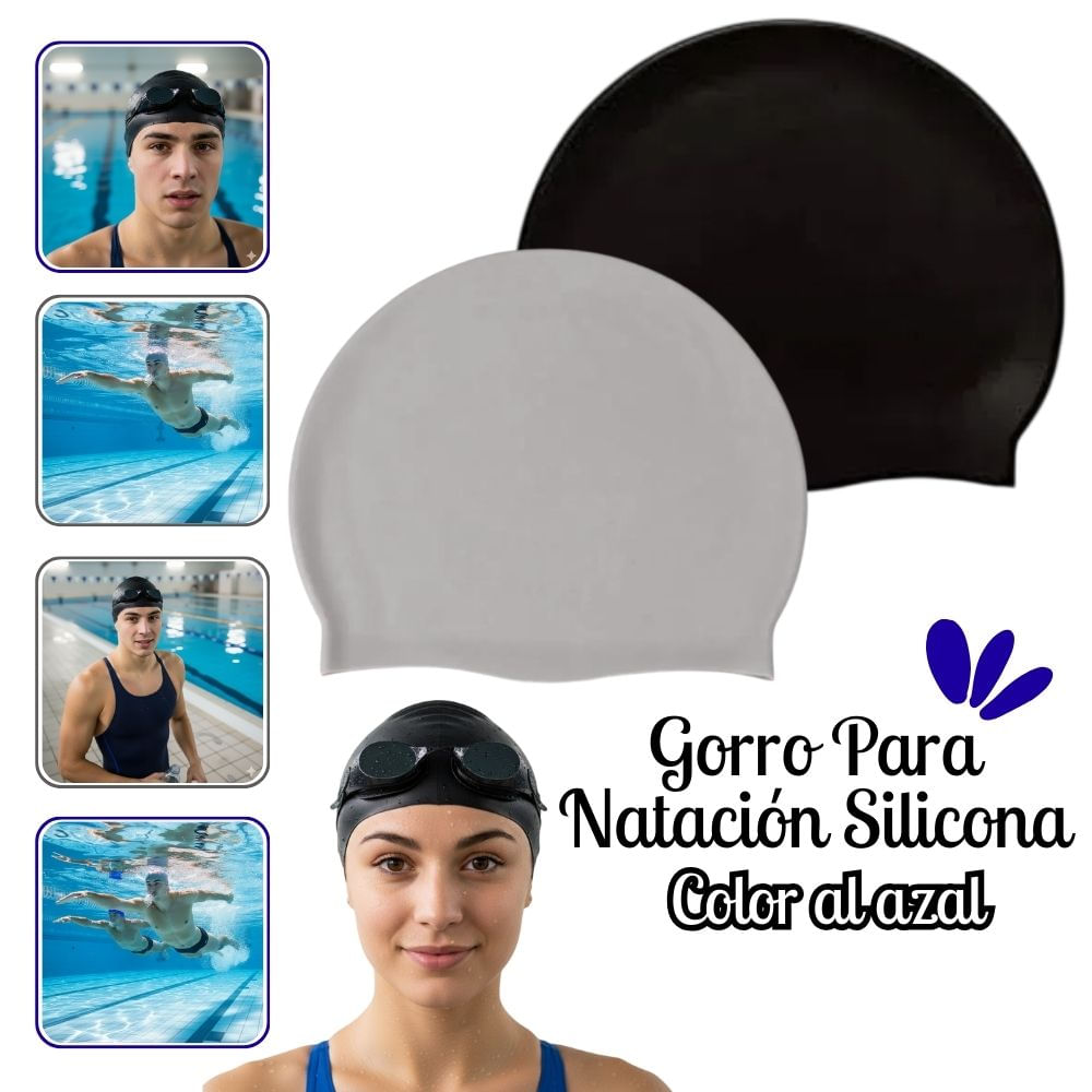 Gorro Natación Silicona - NG